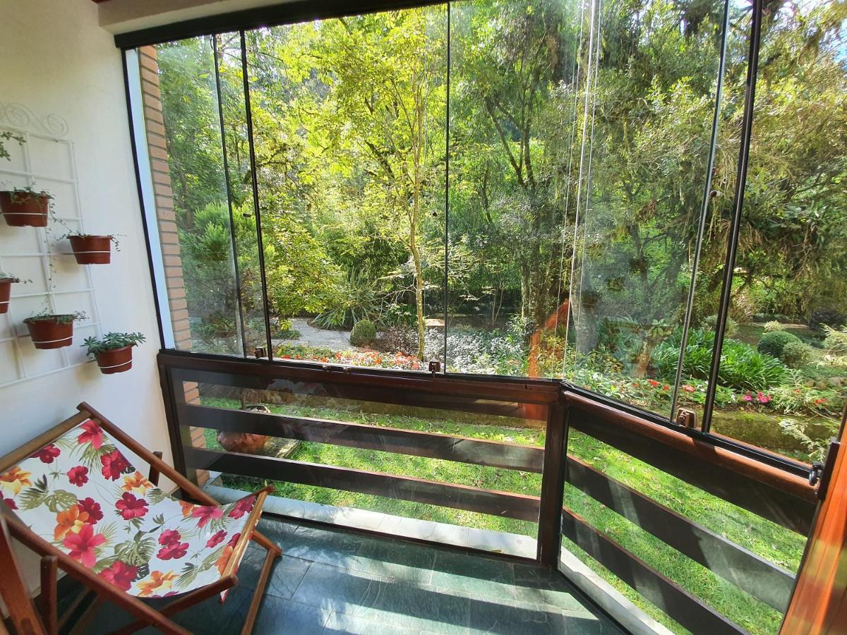 Lindo Apto No Centro Capivari - Condominio Privado Campos do Jordão 외부 사진